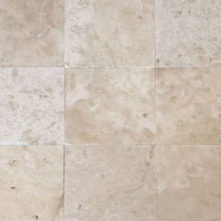 ivory travertine filled and honed tiles