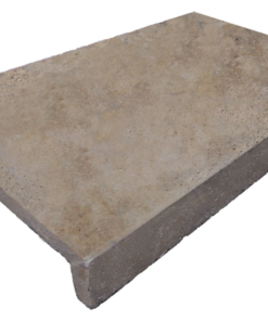 antique unfilled and tumbled Pool Coping rebate drop face