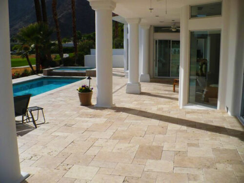 Why you MUST choose travertine tiles for your outdoor area...