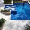 drop face pool coping pool tiles and pavers