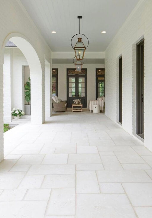 White tiles cheap pavers how to lay french pattern