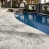 Silver travertine tiles pavers