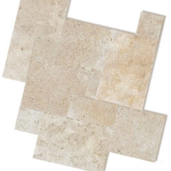 Melbourne travertine tiles french pattern pavers